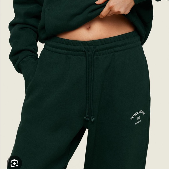 Gymshark Phys Ed Dark Green Sweatpants - Picture 2 of 7